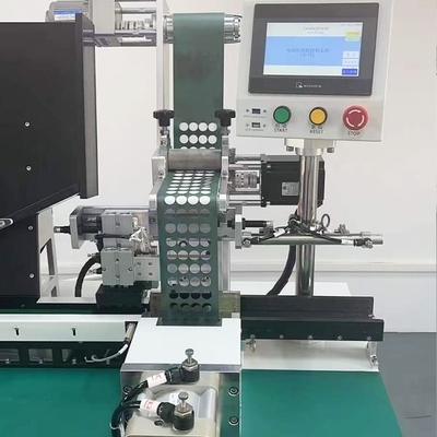 Automatische cilindrische celbatterij opvulmachine 220V batterijpapier plakmachine