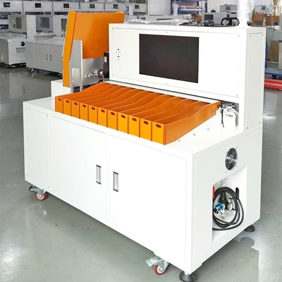 Hoog rendement 11-kanaals batterijtestmachine voor cilindrische celassemblage