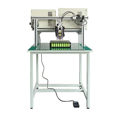 Van de de Batterijvlek van het brug Pneumatische Handlithium Cilindrische het Lassenmachine 18650 21700