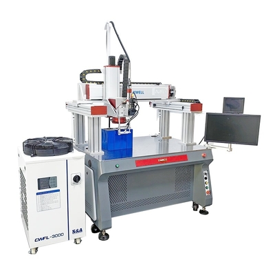 Aluminium-nikkelbusbalk Automatische lasersweismachine voor prismatische lithiumbatterijen