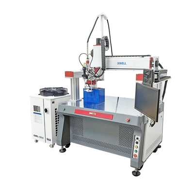Gantry Lithium Battery Laser Lasmachine 2000W 4 assen
