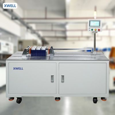 Lithium batterij stapel- en compressiemachine prismatisch batterijpakket module stapel