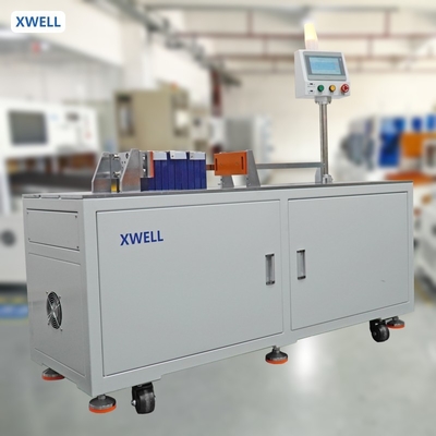 Prismatische lithiumbatterijcellen stapel- en persmachine