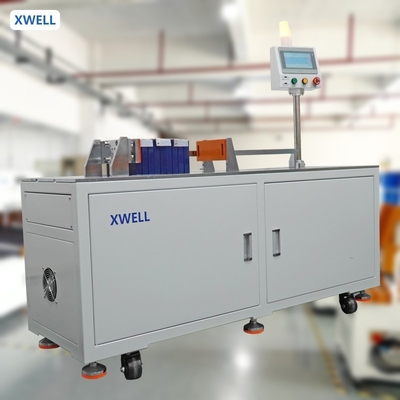 Prismatische lithiumbatterijcellen stapel- en persmachine