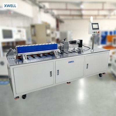 Prismatische lithiumbatterijcellen stapel- en persmachine