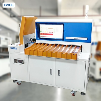 11 Kanaalbatterijproef- en sorteringsmachine