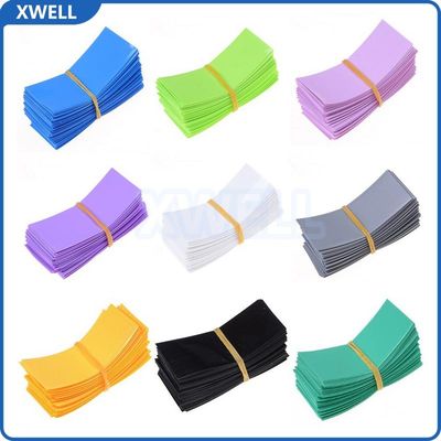 Colorful Pvc Heat shrink packaging 5Mm-600Mm Flat Width Battery Skin Heat Shrinkable Film Cover For Batteries