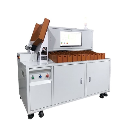 Lithium Ion Battery Cell Sorting Machine 80PPM voor Cilindrische Celassemblage