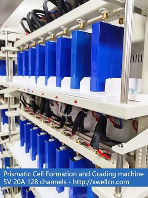 Goede prijs 128 van de de Batterijcelcapaciteit van kanaal5V 6A 10A 20A Sorteermachine voor Prismatische Cel online