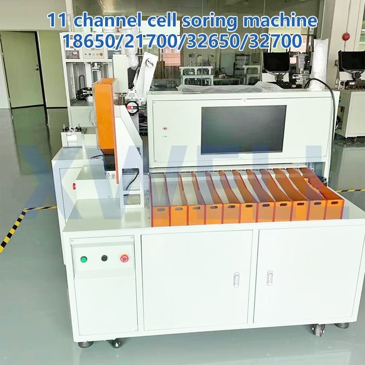 11 van het de Sorteermachine80ppm Touche screen van de kanalen de Cilindrische Cel Selecteur van de de Sorteerdersbatterij