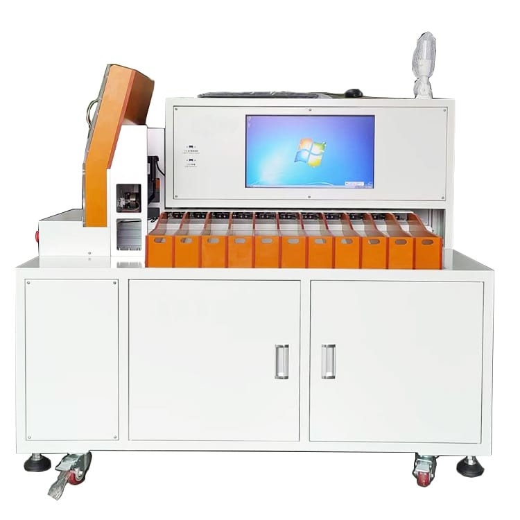 Lithiumion 11 Kanaal 18650 van de de Batterijsorteerder van Cilindercellen de Automatische Scheiding