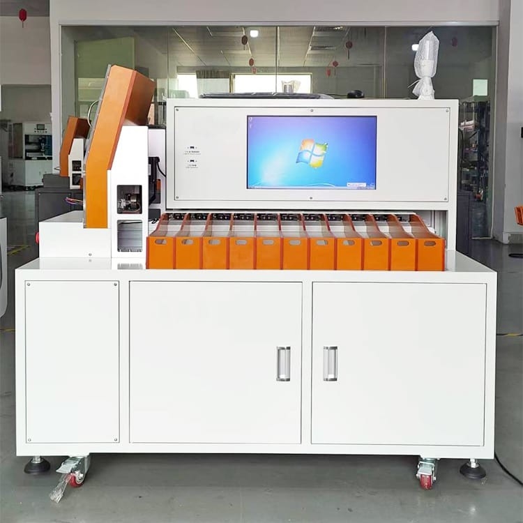 18650 26650 32650 Cilinderlithium Ion Battery Sorting Machine Automatic 11 Kanaal