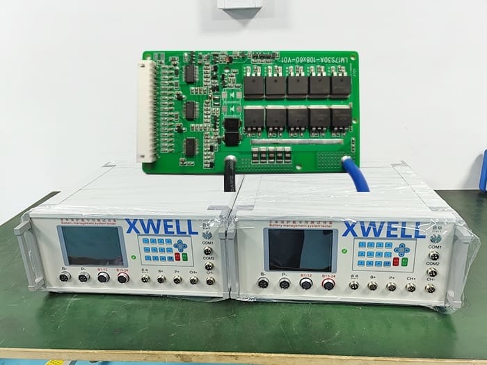 1-24S BMS Tester Lifepo 4 de Kaart van Batterijbms System Electric Vehicle PCB het Testen Machine voor Batterijpak