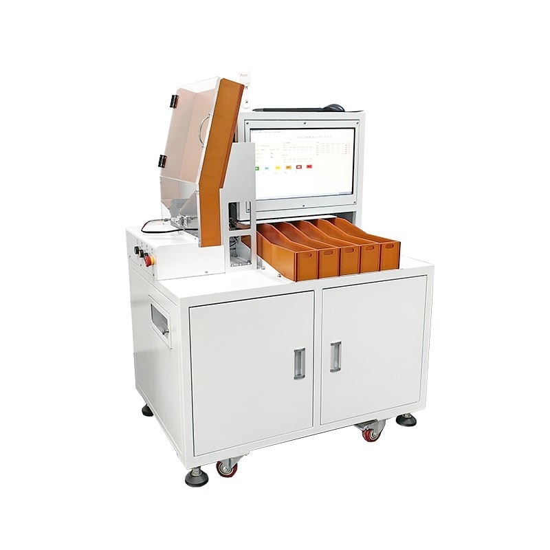 Lithiumbatterij IR-spanningssorteermachine voor de montage van cilindrische celpakketten
