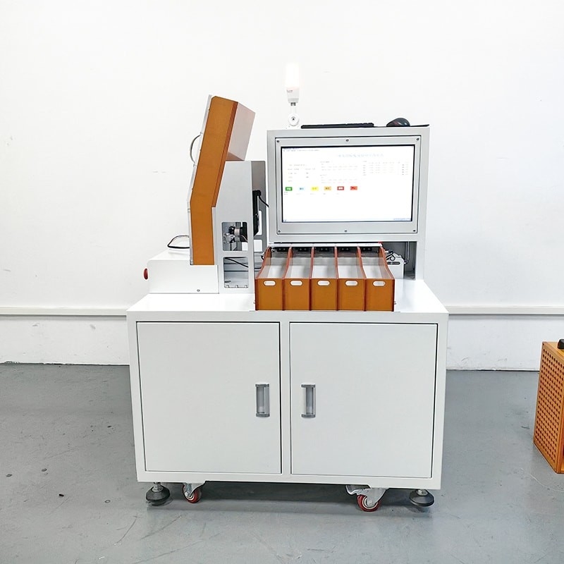 Automatische sorteringsmachine voor batterijcellen met 5 kanaalsilinder voor lithiumpakketten