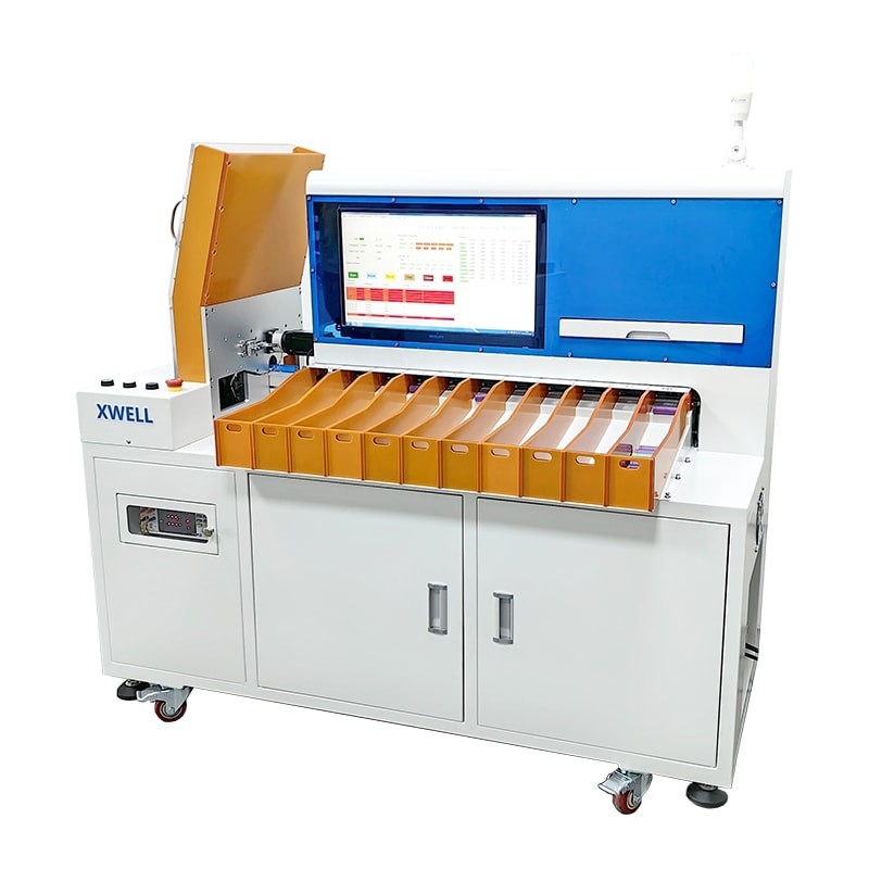 Universaal gebruik 11 kanalen 18650/26650/21700/32650 Cellen sorteermachine