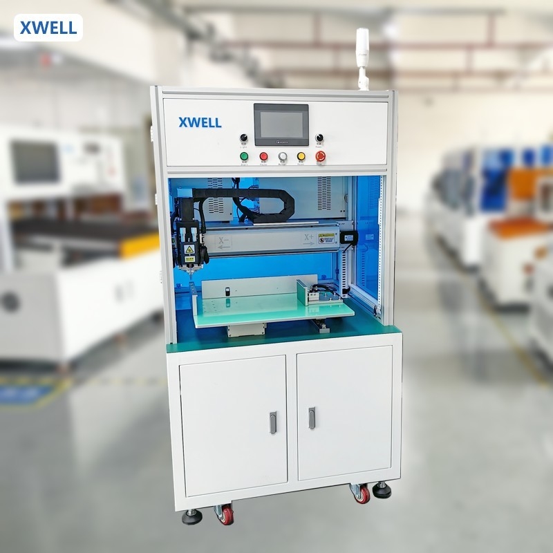 Enkelzijdige automatische CNC roterende lasmachine voor elektrische batterijpakketten, puntlasmachinefabriek voor Li-ION batterijpakketten