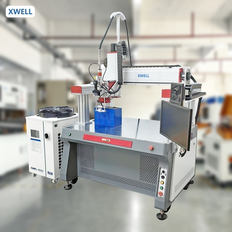 3000W Fiber Laser Welding Machine XW-PC12 for EV Battery Packs