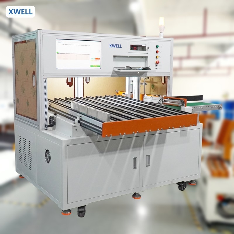 8-kanaals prismatische cel sorteermachine IR-tester met een beeldschermresolutie van 0,01 milliom