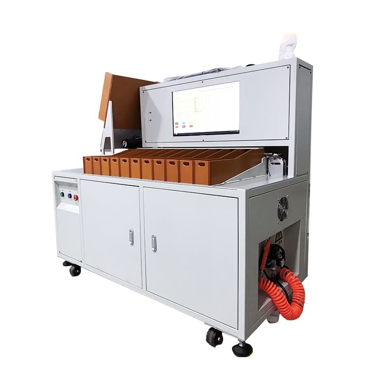 Lithium Ion Battery Cell Sorting Machine 80PPM voor Cilindrische Celassemblage