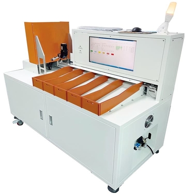 5 Sorteermachine van de kanaal de Cilindrische Cel voor Lithium Ion Battery Pack 32140 33138 33140