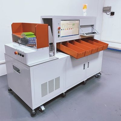 Goede prijs 5 de Sorteermachine van de kanaalbatterij voor Cilindrische Cel 132130 32140 33130 33140 online