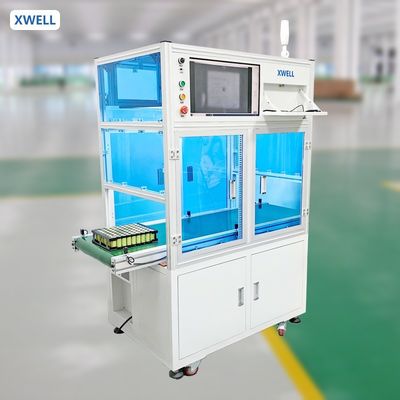 CCD-tester voor batterijcel, positief en negatief, en lasapparatuur voor batterijpakketten