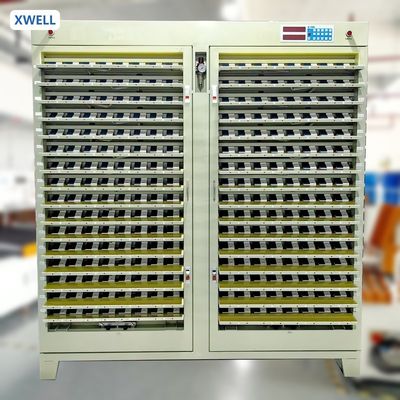 Goede prijs XWELL XW-5V300A16CH Programmeerbare Prismatische Batterijcel Sorteermachine 64 Stappen 256 Cycli 300A 16CH Testsysteem online