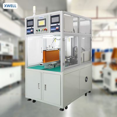 Goede prijs Automatische dubbelzijdige roterende lasmachine voor accupakket met PLC-besturingssysteem online