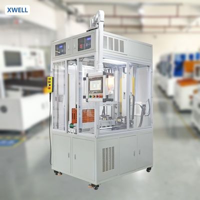 Goede prijs XW-ADW Automatische Dubbelzijdige Batterij Puntlasmachine 5000A-10000A Servomotor PC Controle voor 18650-33140 Cellen online