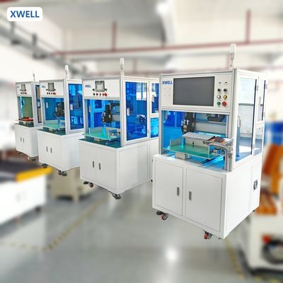 Goede prijs XW-ADW Automatische dubbelzijdige batterij-puntlasmachine 10000A Waterkoeling voor EV-batterijpakketten online