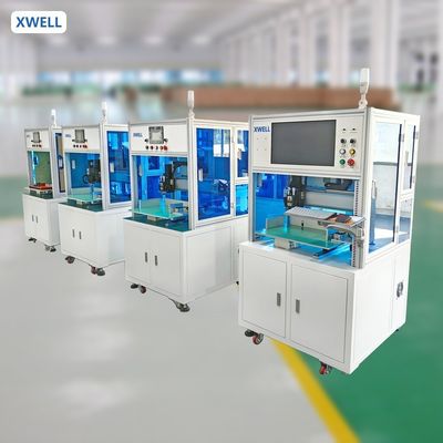 Goede prijs XW-ASW Automatische Enkelzijdige Puntlasmachine 5000A-10000A voor 18650 21700 26650 32700 Batterij Assemblage online