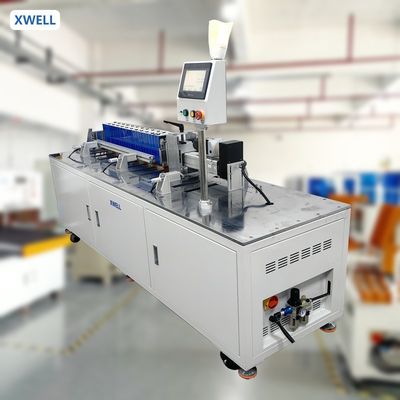 Goede prijs XW-PC12 Automatische prismatische accu compressie machine 500 kg Druk 1200mm online