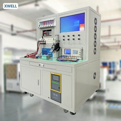 Efficiënte geautomatiseerde productiemachine voor batterijverpakkingen voor verschillende batterijproductiebehoeften