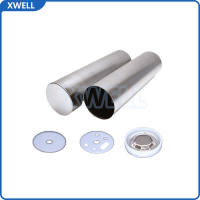 Goede prijs 21700 Set met cilindrische batterijbehuizing - voorvernikkelde stalen schel + veiligheids-explosiebestendige dop + isolatiepads online