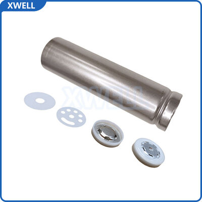 Pre-Sloted 21700 Pre-Nickel Coated Steel Battery Shell Met Veiligheid Explosie Isolatie Gaskets Proof Cap Isolatie Pads