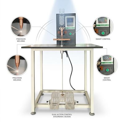 Goede prijs MD-MND8000 Manual Battery Pack Welding Machine 8000A Inverter Spot Welder for Electro Mobile online