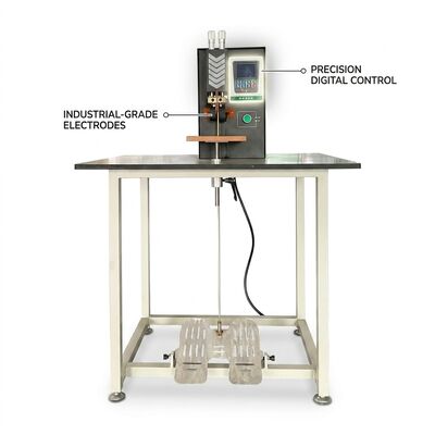 Goede prijs 5000A gelijkstroomomvormer handmatige gantry spot welding machine voor batterij online