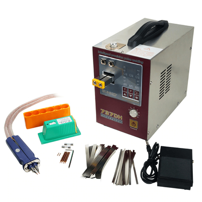 Het Lassenmachine van de Desktopvlek voor 18650 Batterij Pneumatische Hoofd Bewegende Bestuurder