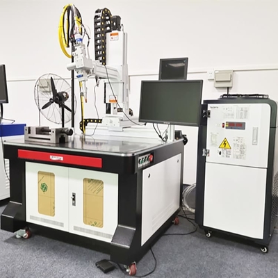 2000w het Lassenmachine van de batterijlaser, Cilindrisch de Assemblagemateriaal van de Zakcel